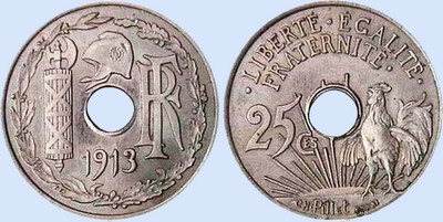 Concours 25 Centimes essai PILLET Grand Module 2me Type